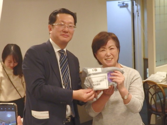 個人賞 女性の部 優勝者